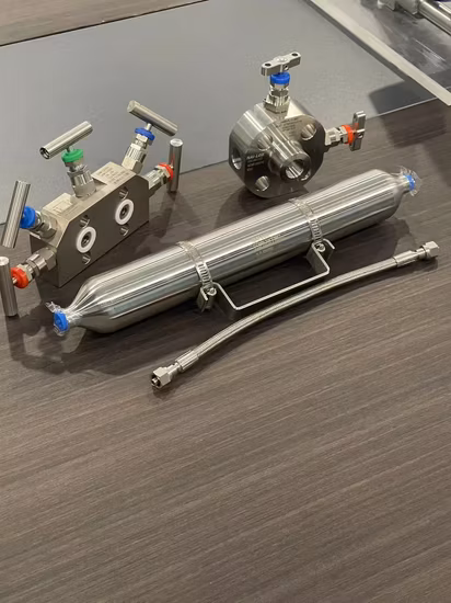 Bruciatore a gas GPL doppio fuoco robusto e spesso in acciaio inox